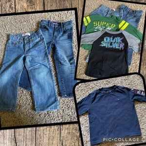 Lot of 3T clothing (Hilfiger, Levi's, Quiksilver)